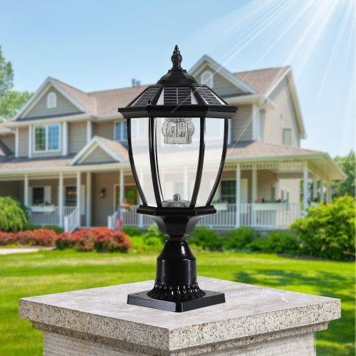 Solar Pillar Headlights With Dimmable LEDs - 2 Packs Unavailable Platforms- Temu